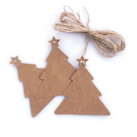 Tag Carta Kraft Albero