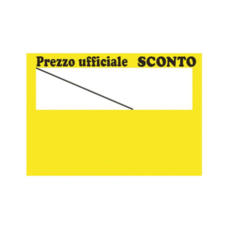 Etichette Rettangolari Removibili