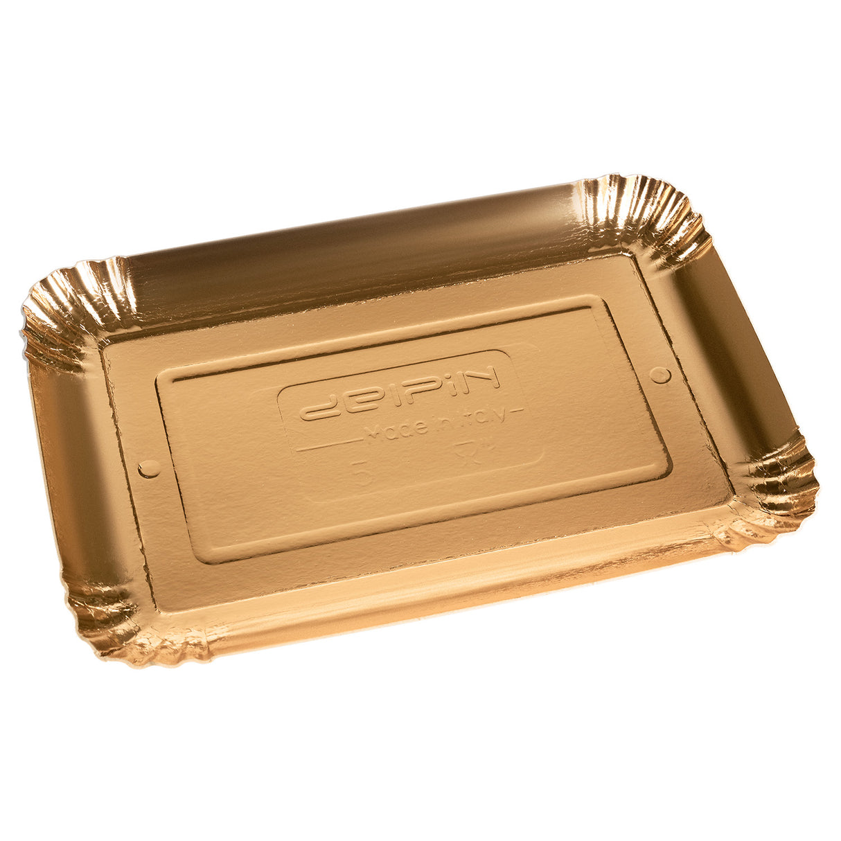 Vassoio Rettangolore con Bordo Semplice, confezione 10 Kg