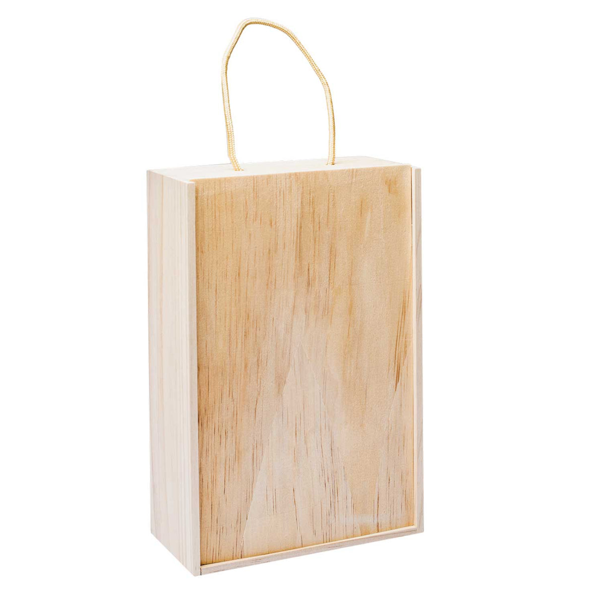 Scatole di legno per bottiglie con chiusura scorrevole in legno