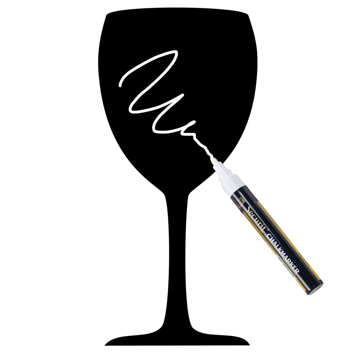 Lavagna da Parete Bicchiere