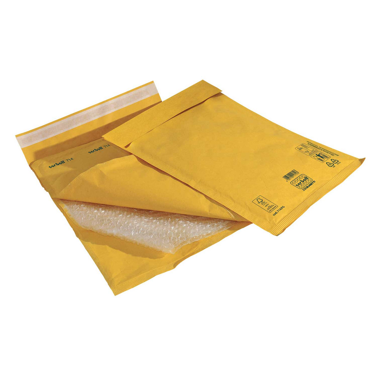 EcoSwift Brand Premium Poly Bubble Shipping Bag Self-Seal Mailer, 5 In X 7 In Size W Solid Gray 15 Pack - Foto 2