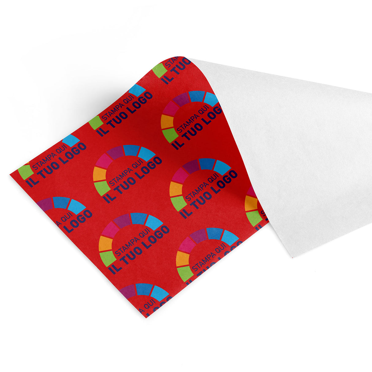 Carta Regalo Colorata in Fogli Personalizzata a Colori