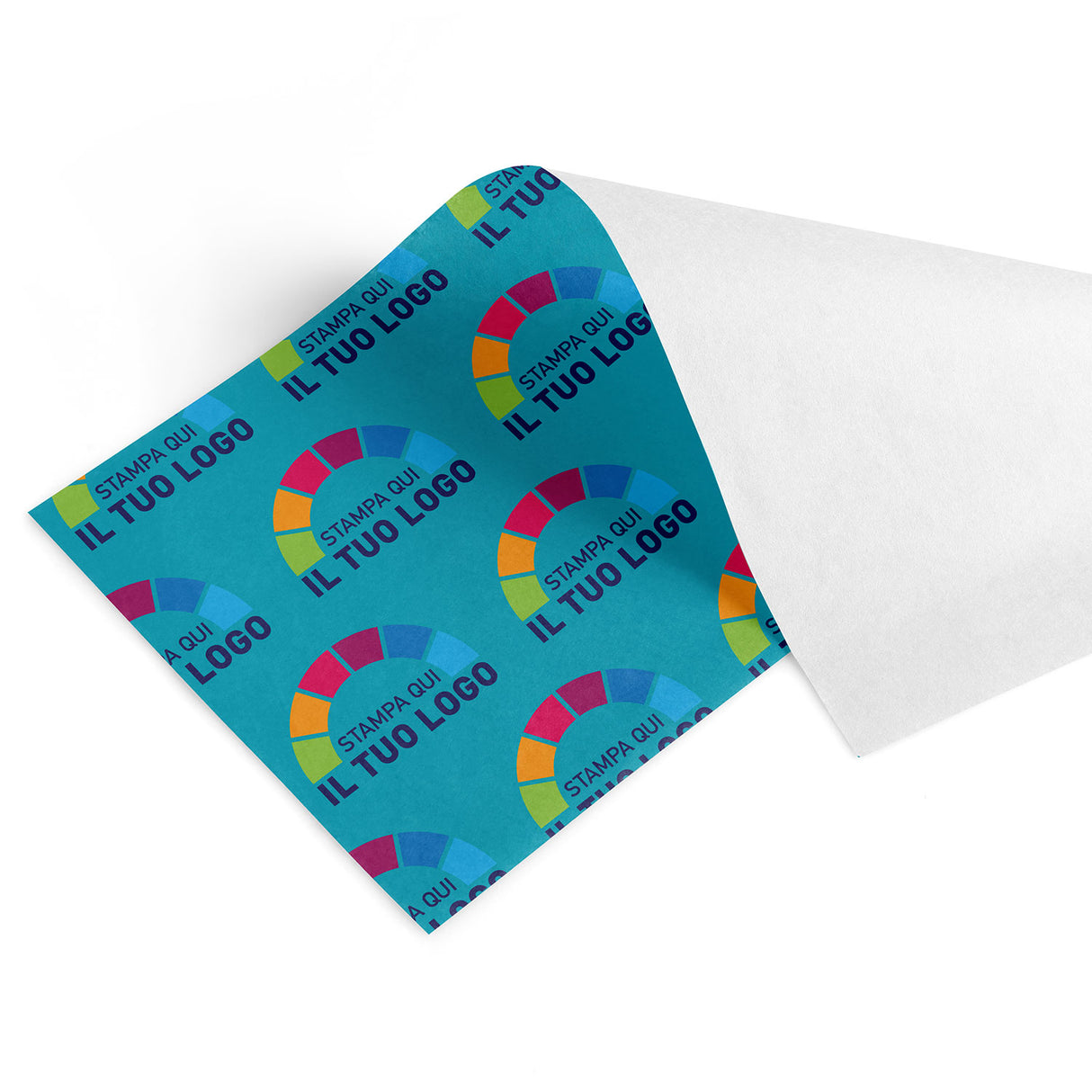 Carta Regalo Colorata in Fogli Personalizzata a Colori