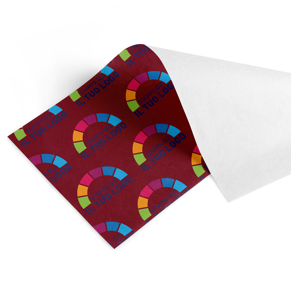 Carta Regalo Colorata in Fogli Personalizzata a Colori