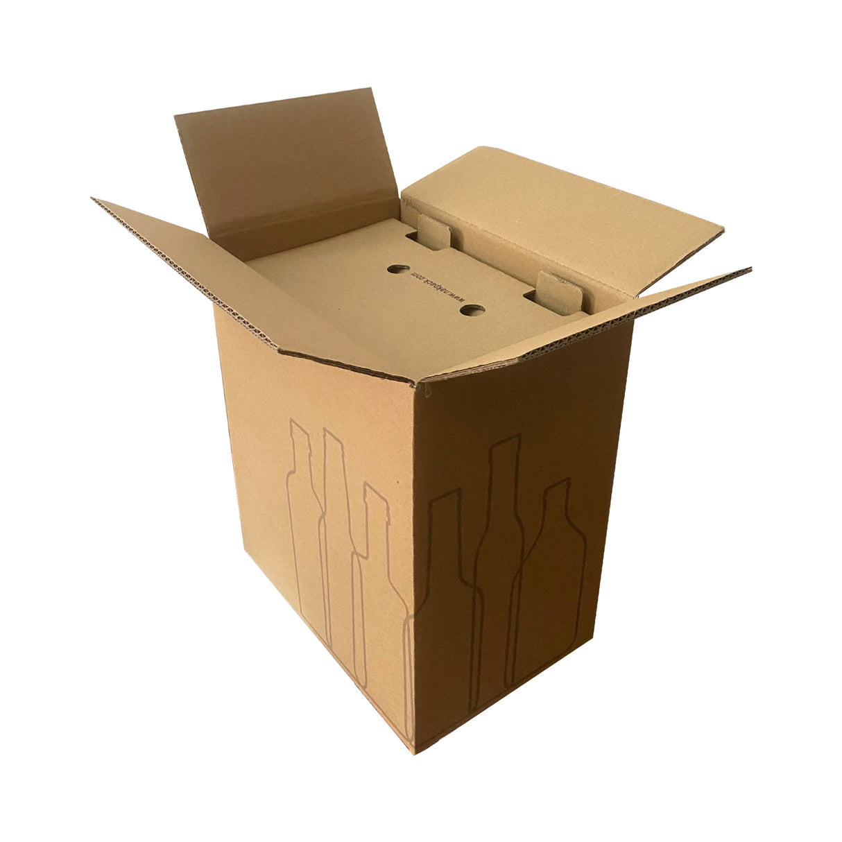 Scatola Nakpack® Spedizione Bottiglie Mini Avana