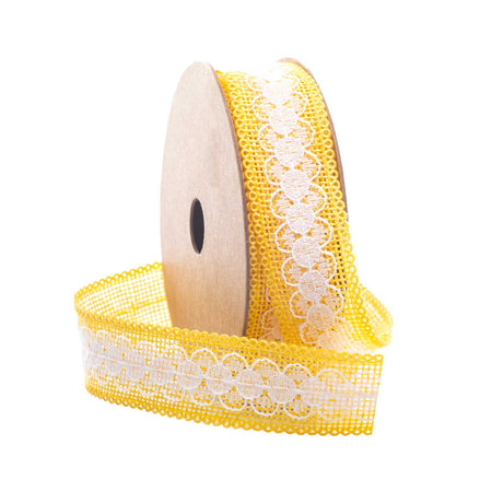 Nastro Canvas  con Pizzo