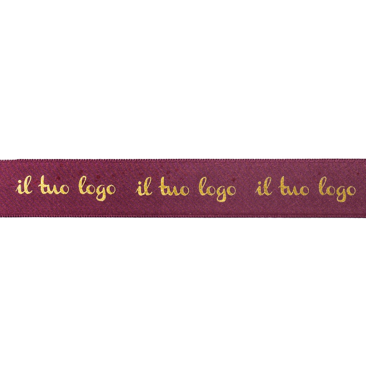 Nastro Personalizzato Doppio Raso 500 mt x 2,4 cm