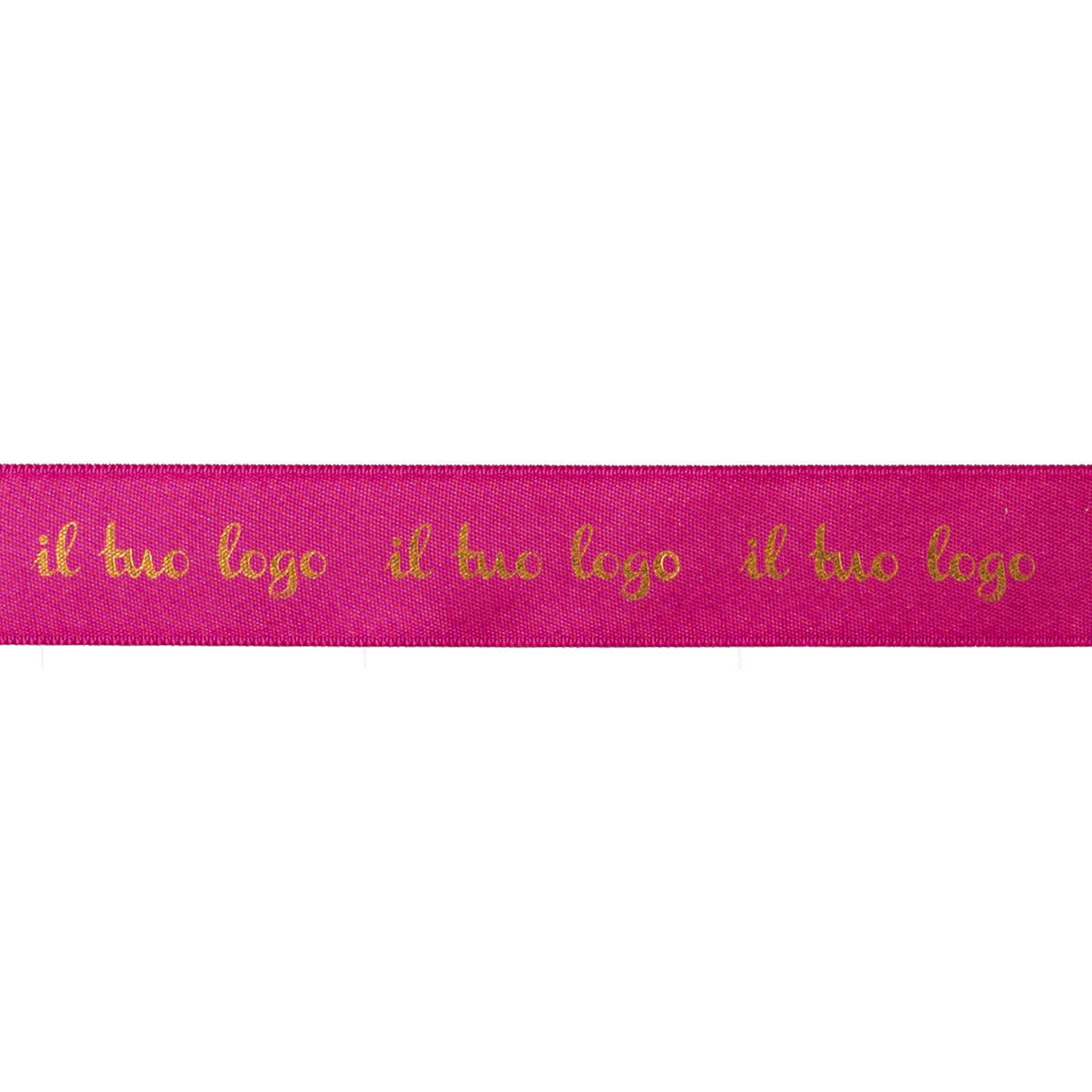 Nastro Personalizzato Doppio Raso 500 mt x 2,4 cm