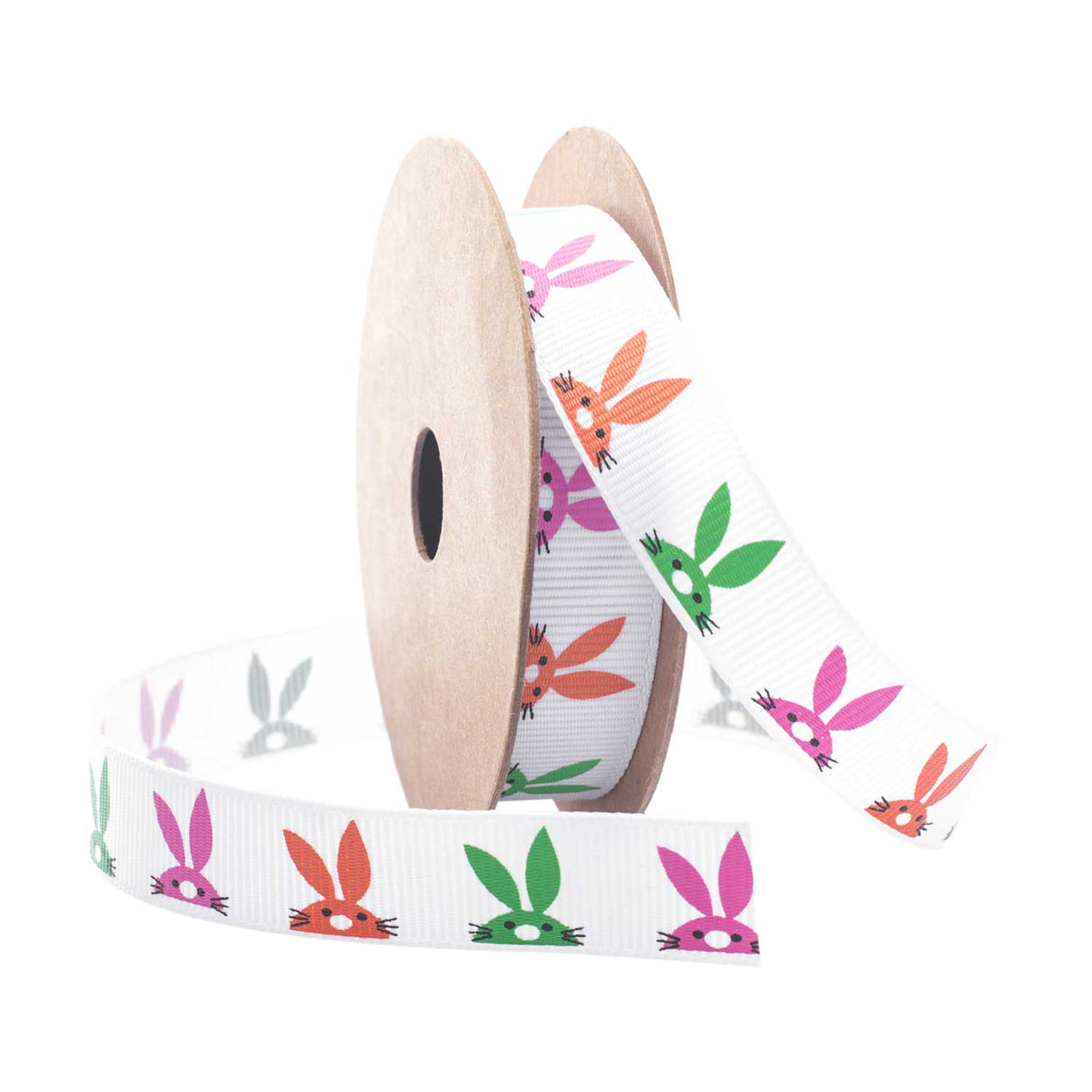 Nastro Gros Grain Coniglietti