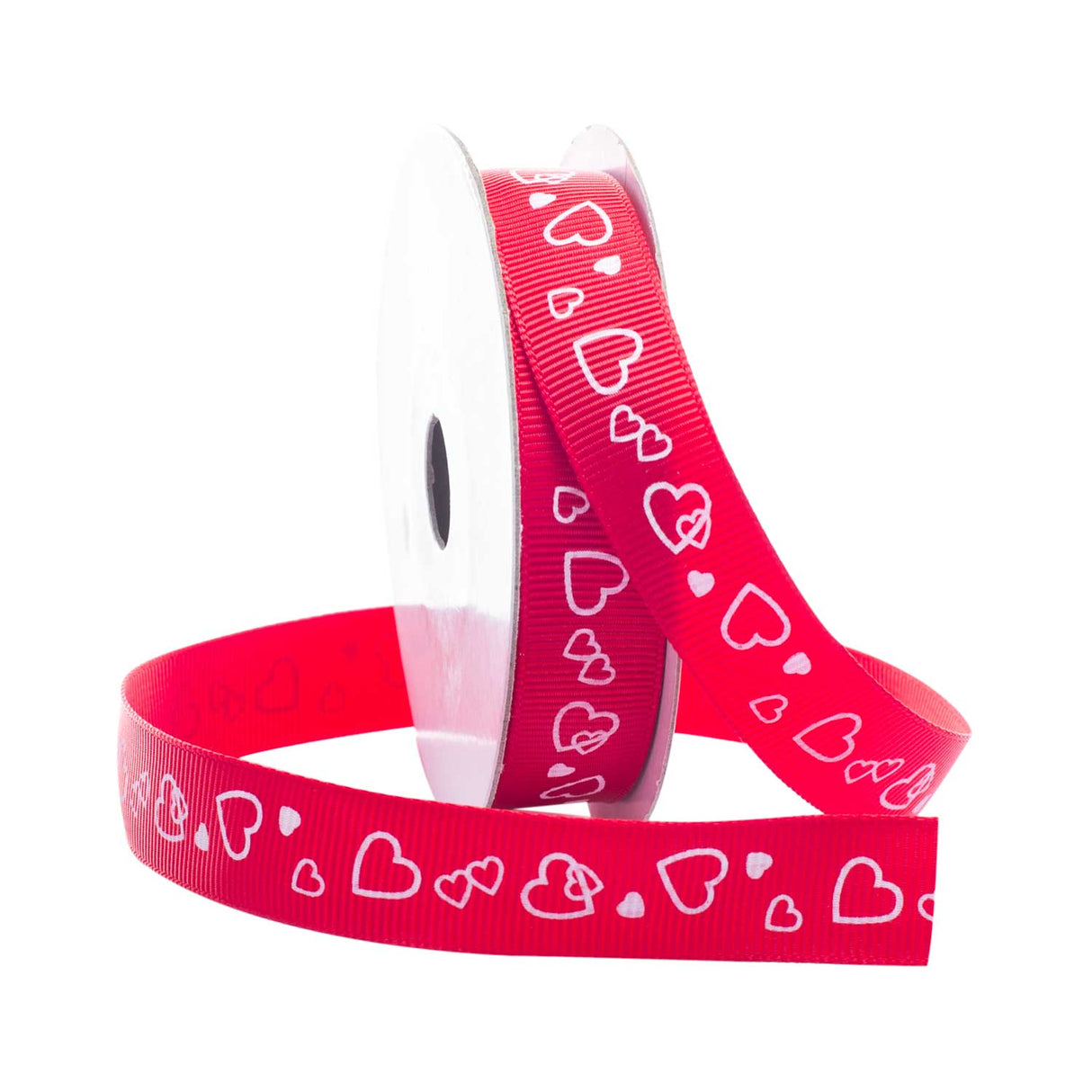Nastro Gros Grain con Cuoricini