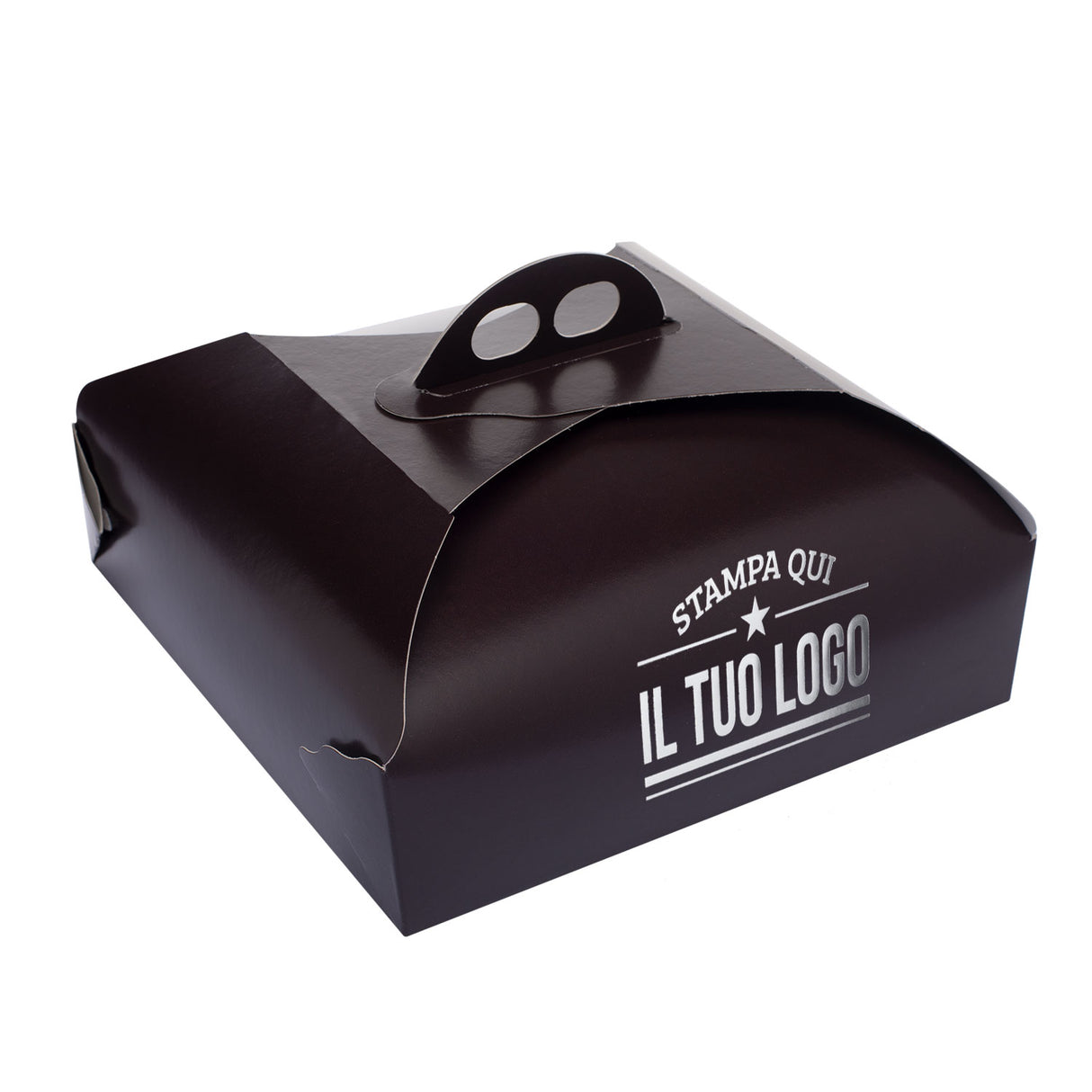 Scotola porta Torta con maniglia Personalizzata