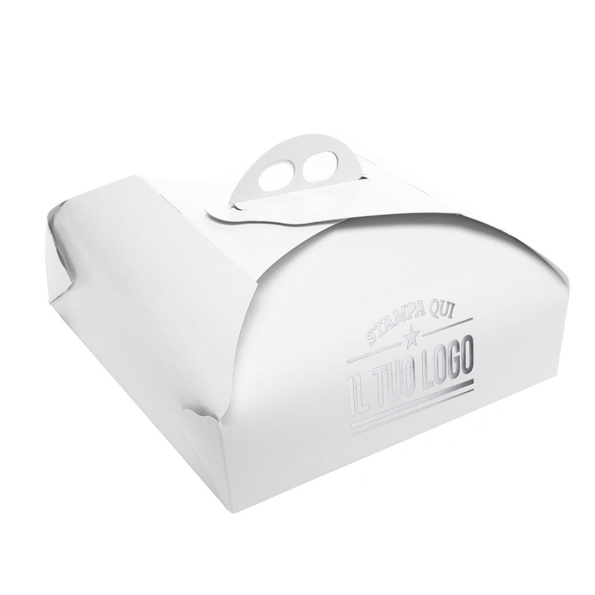 Scotola porta Torta con maniglia Personalizzata