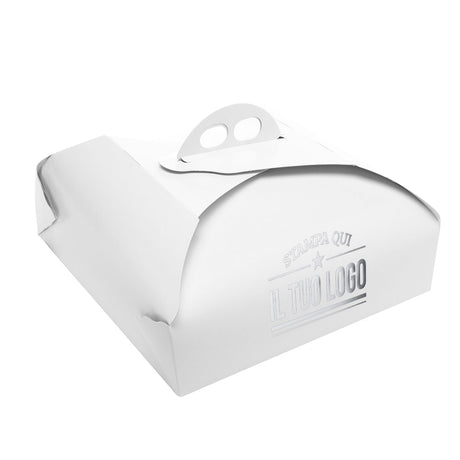 Scotola porta Torta con maniglia Personalizzata