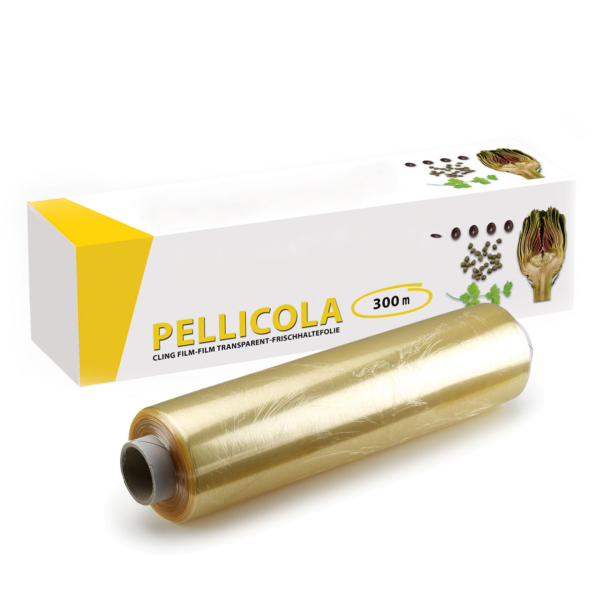 Pellicola per Alimenti Trasparente in Rotolo