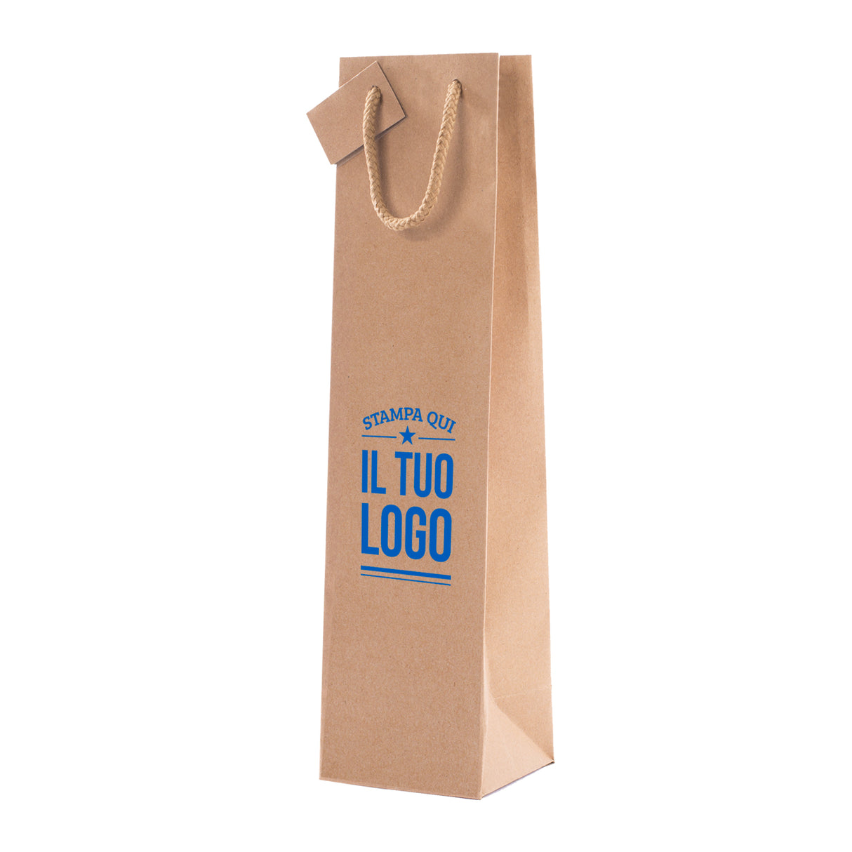 Shopper per Bottiglie Carta Lusso Personalizzabili