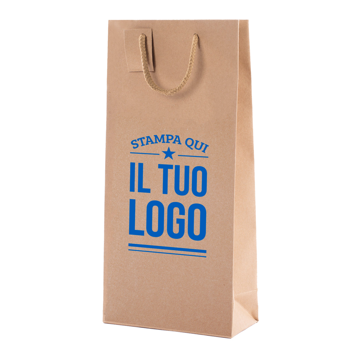 Shopper per Bottiglie Carta Lusso Personalizzabili