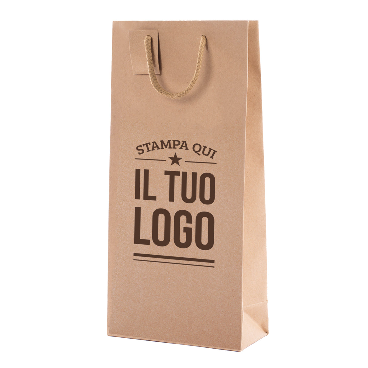 Shopper per Bottiglie Carta Lusso Personalizzabili