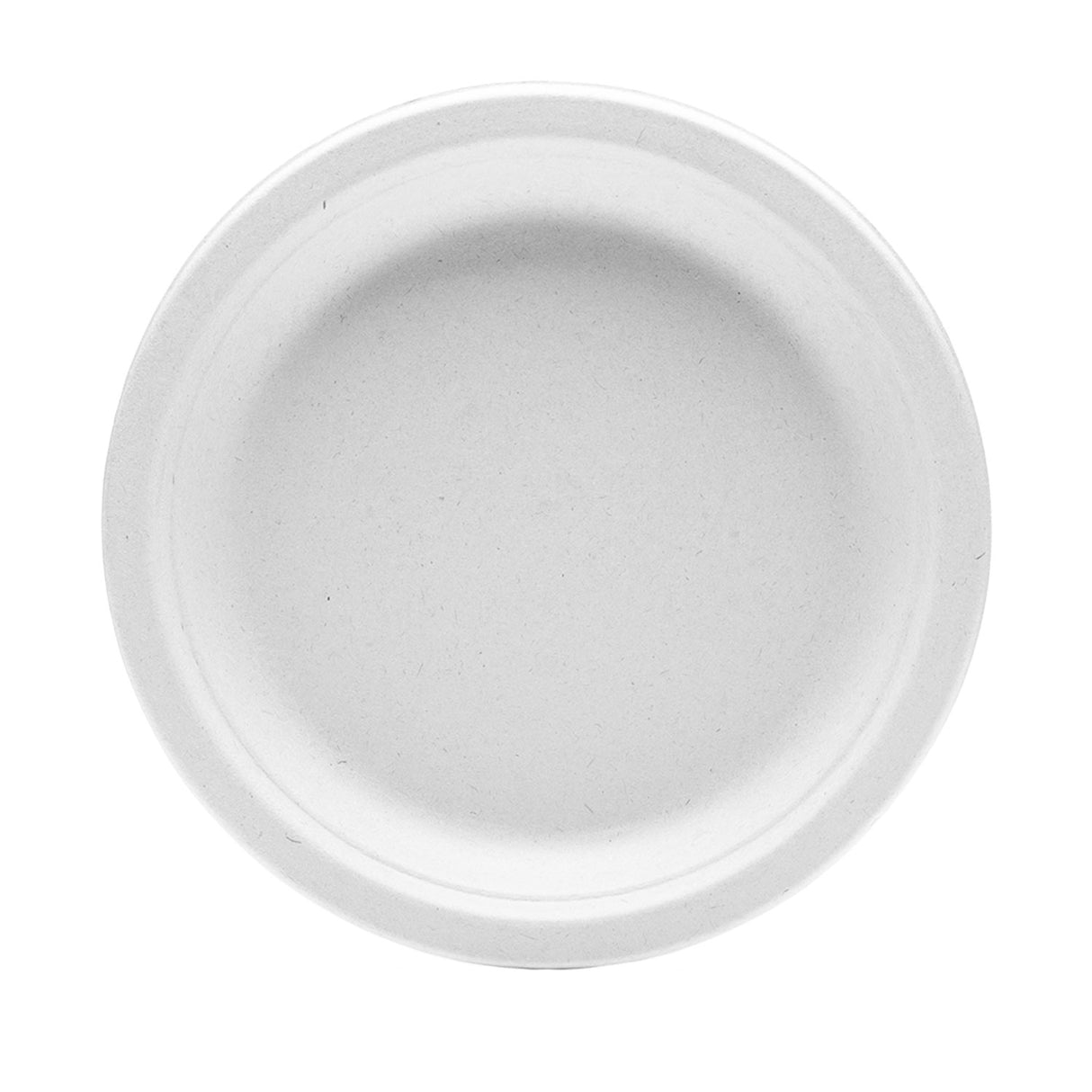 Piatto Piano in Polpa di Cellulosa Tondo