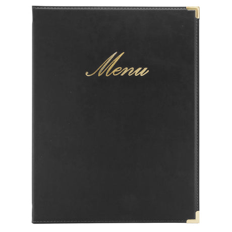 Portamenù Classic in Similpelle  Scritta