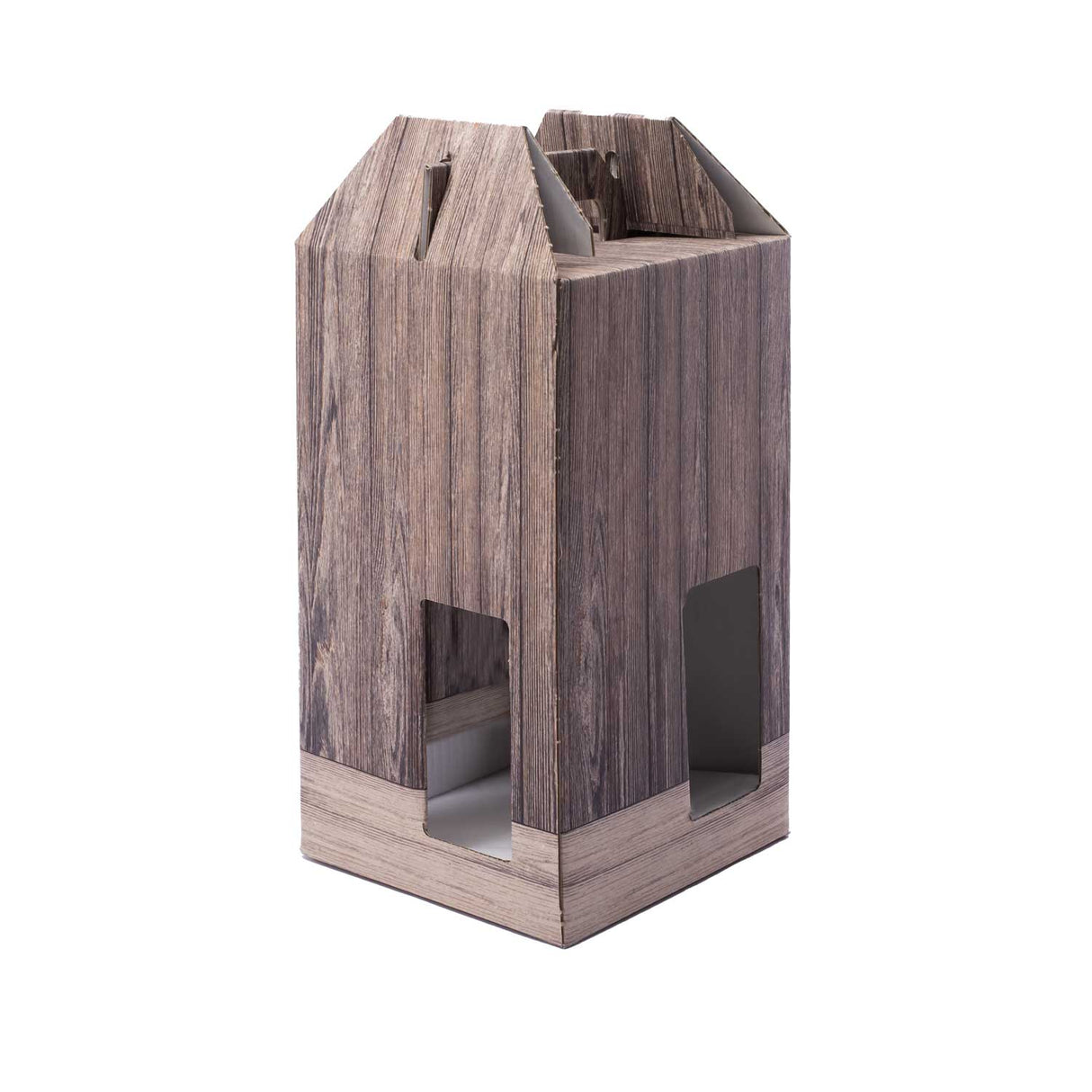 Scatola Bottiglie Vino Vintage Wood