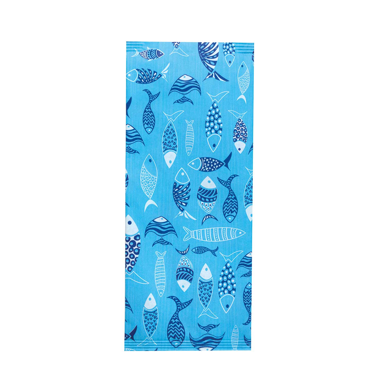 Portaposate con Tovagliolo Blue Fish