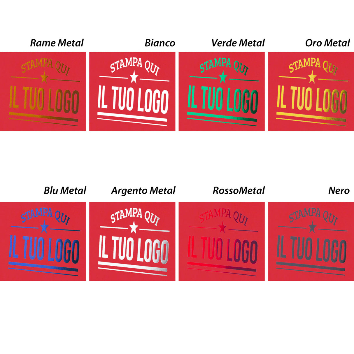 Buste Carta Colorata Lusso Opaca Personalizzabili