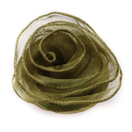 Tessuto Organza con zip