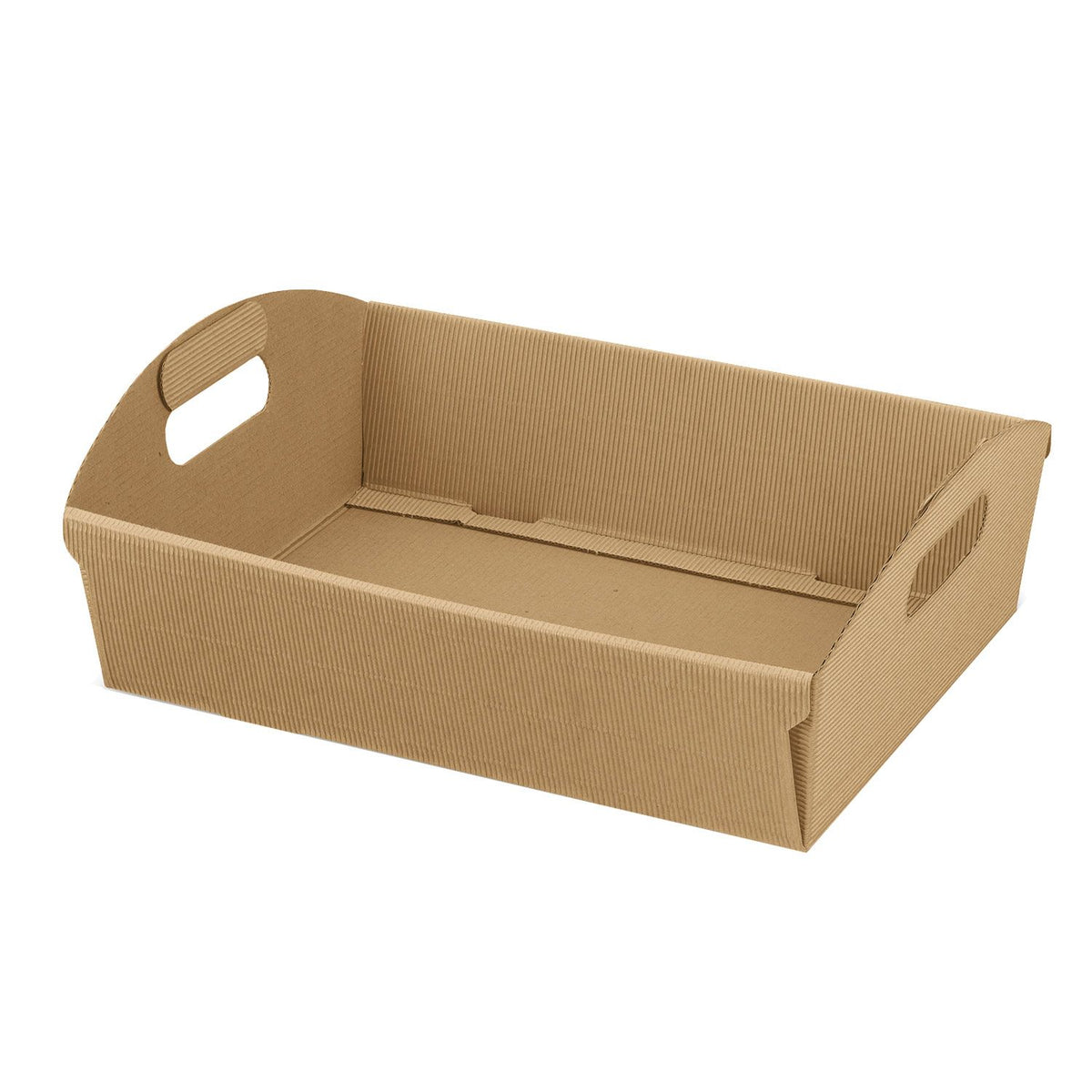 Set Cesto Regalo Vuoto In Bambù Intrecciato – 30x20x16 Cm – Con 2 Sacchetti, 2 Fiocchi E Carta Tritata – Per Pasqua, Compleanni, Inaugurazione Casa