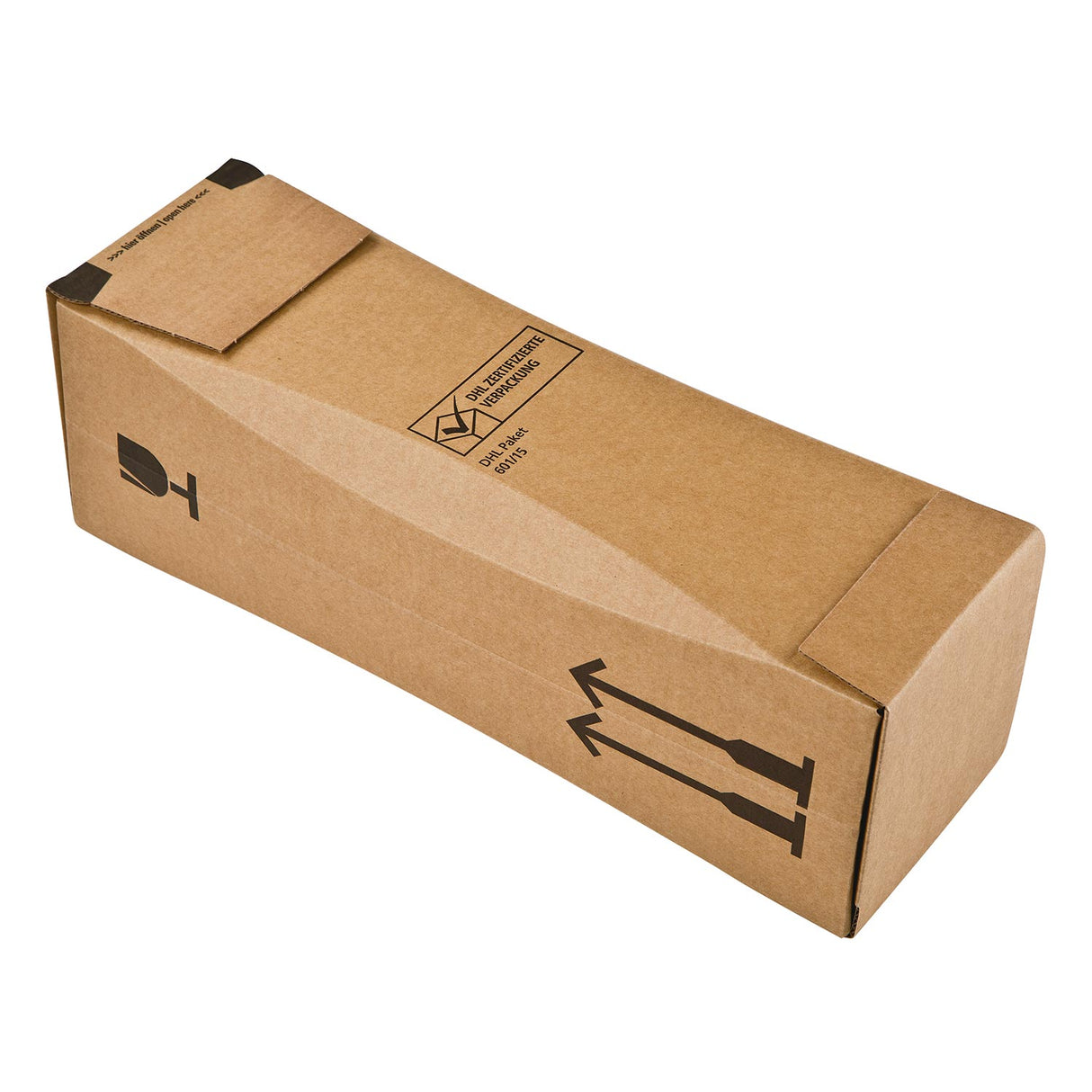 Scatola Spedizione Bottiglia Bordolese ColomPac® Avana