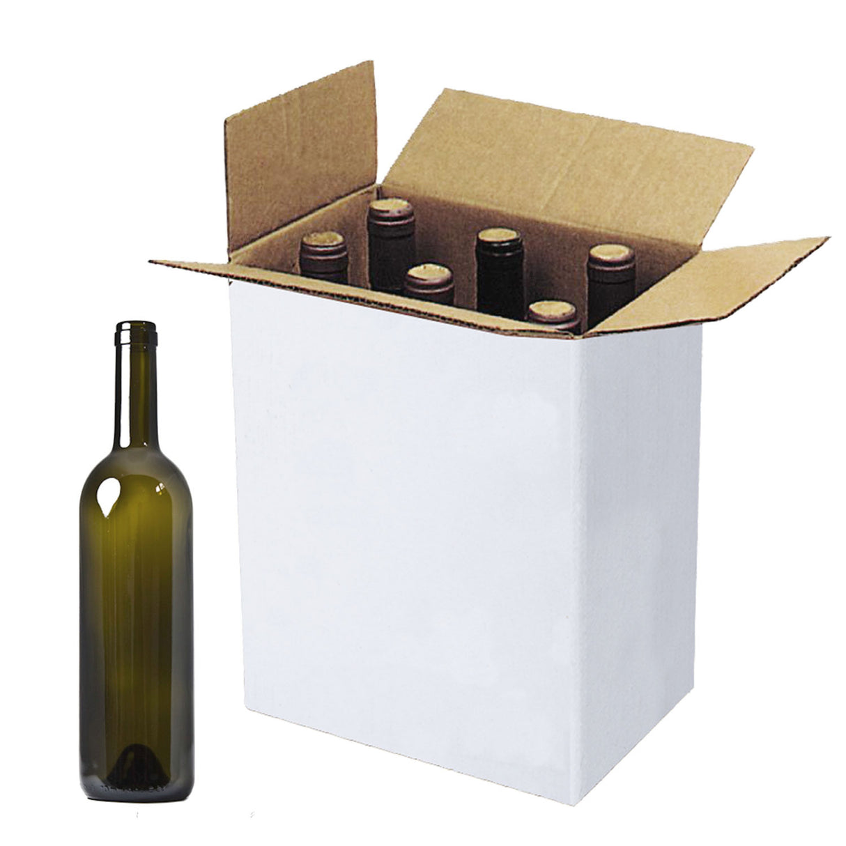 Scatole per Bottiglie Bordolese con Alveare