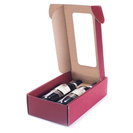 Scatole Cantinetta Onda con Finestra