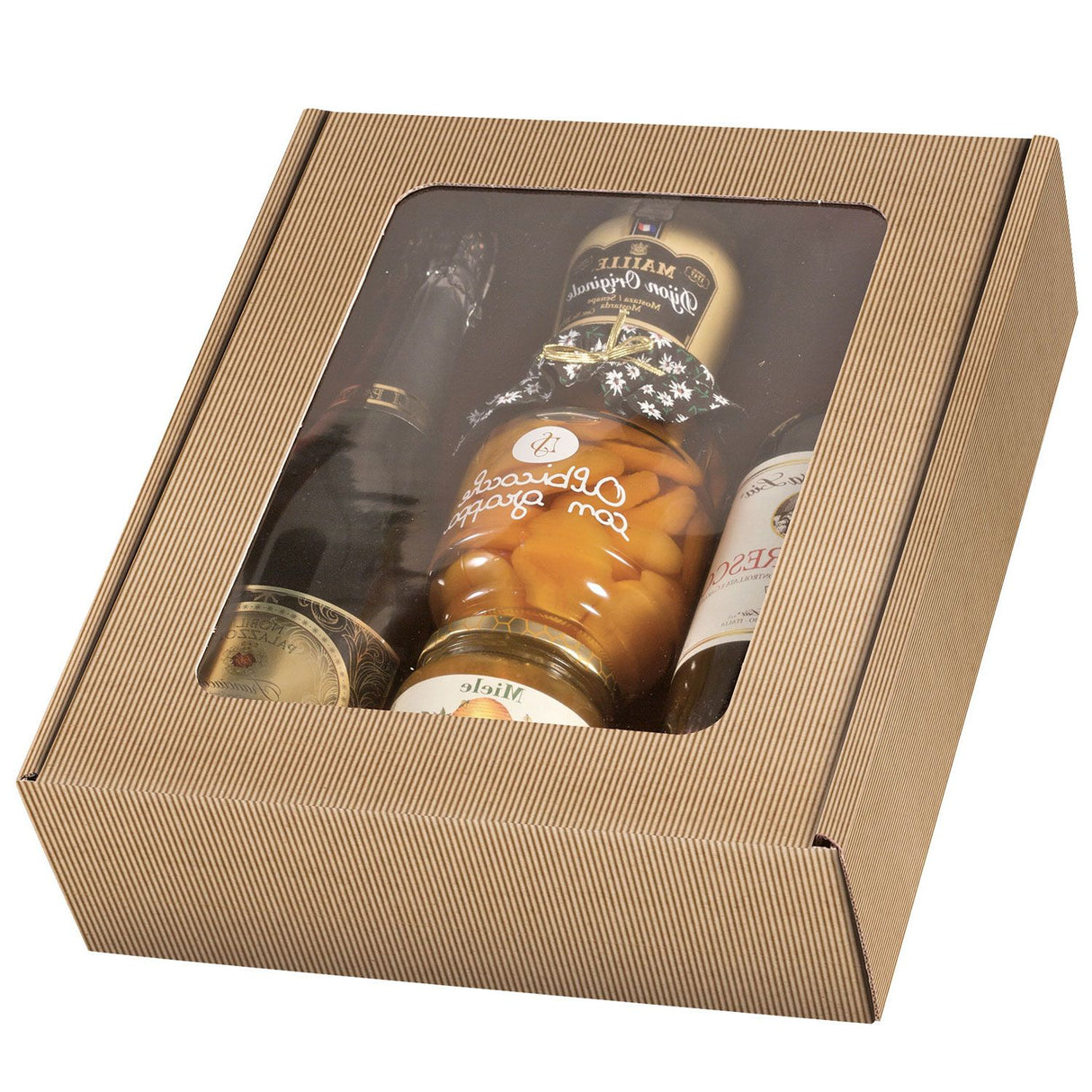 Scatole Cantinetta Onda con Finestra