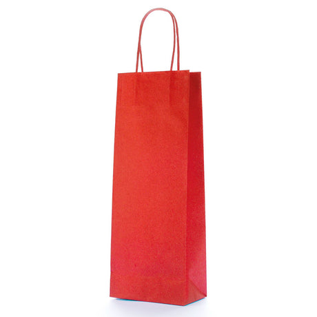 Shopper Biokraft Cordino Bordo Risvoltato Per Bottiglie