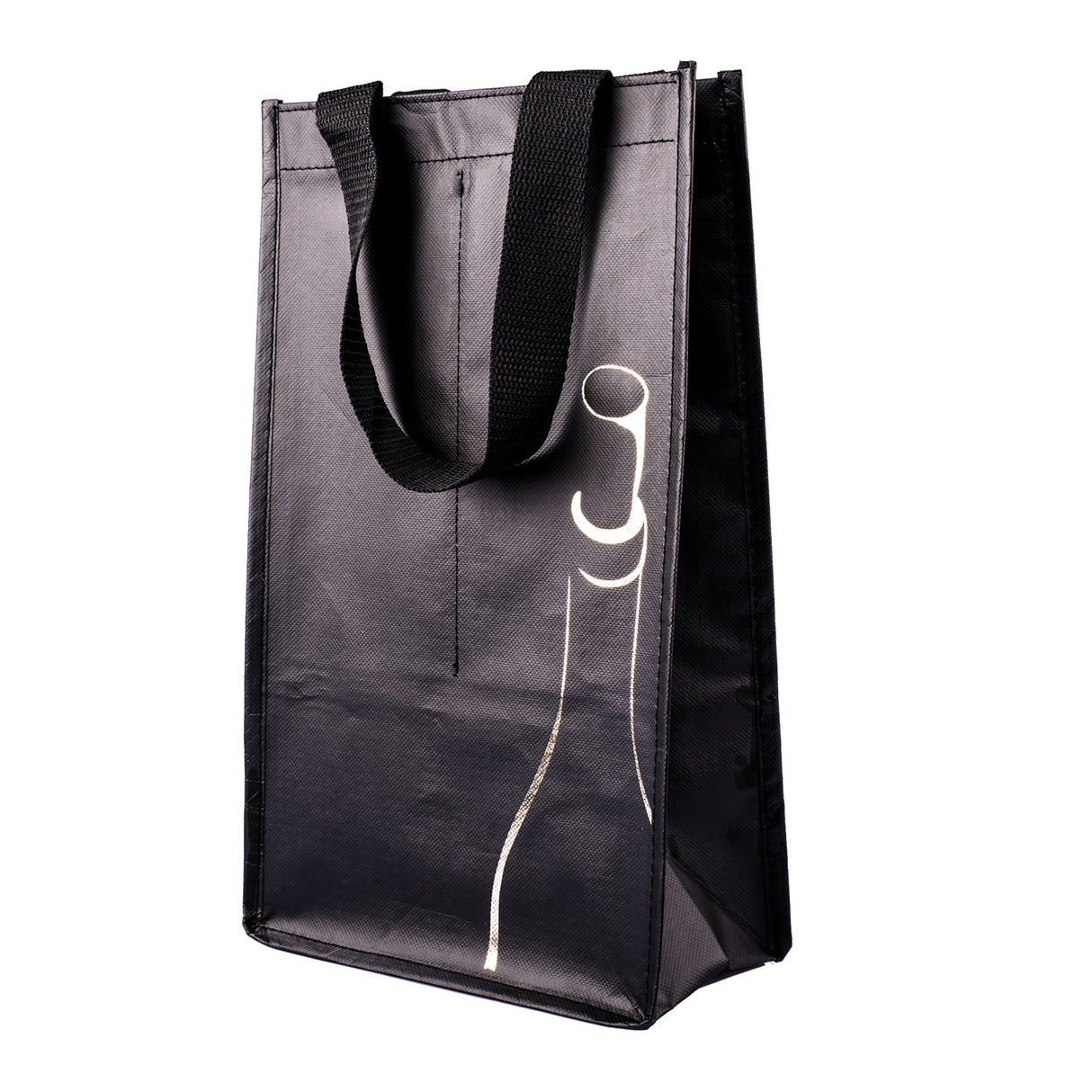 Shopper TNT Plastificato con stampa Per Bottiglie