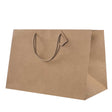 Shopper Carta Kraft Fondo Largo Avana