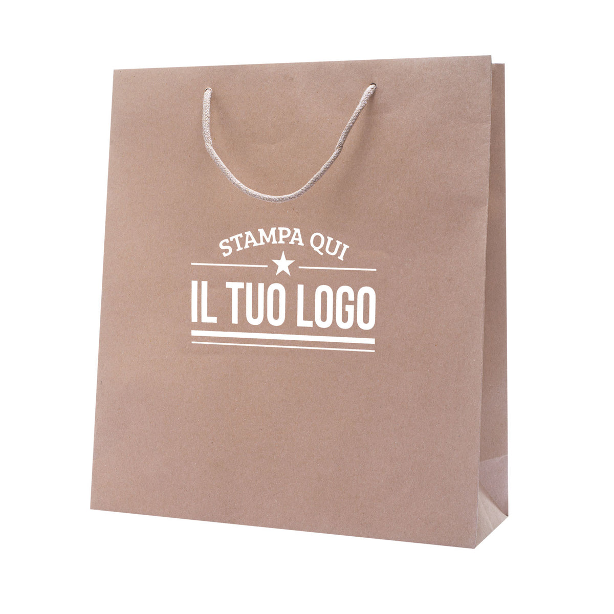 Shopper Carta Lusso Boutique Personalizzabile