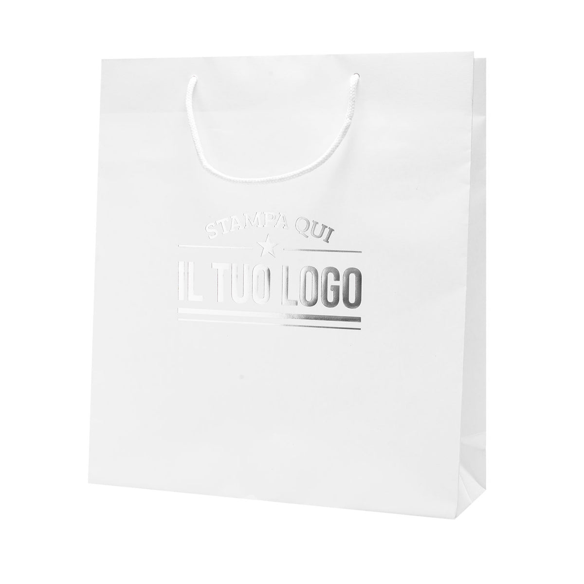 Shopper Carta Lusso Boutique Personalizzabile