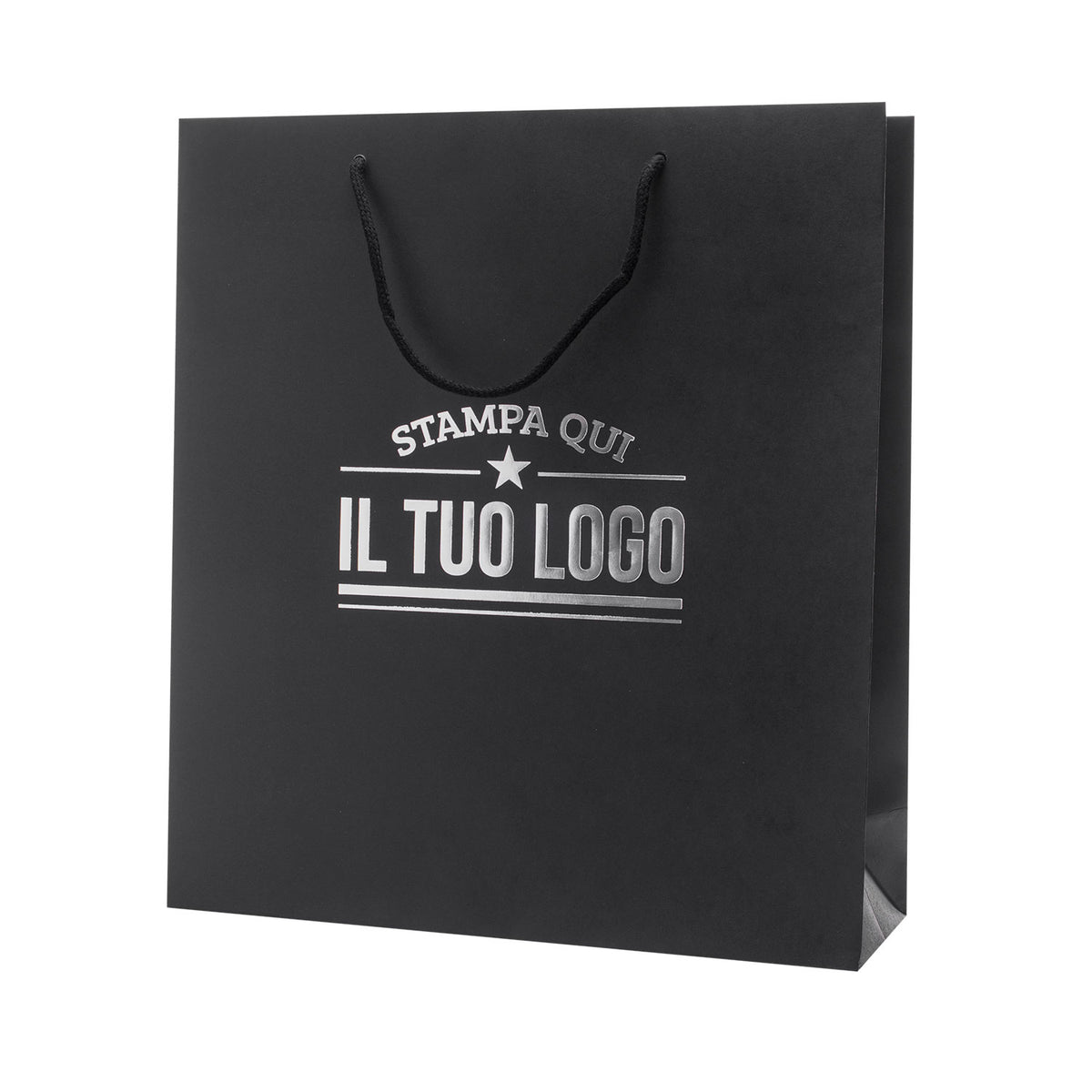 Shopper Carta Lusso Boutique Personalizzabile