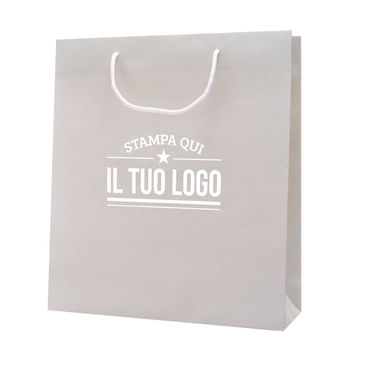 Shopper Carta Lusso Boutique Personalizzabile