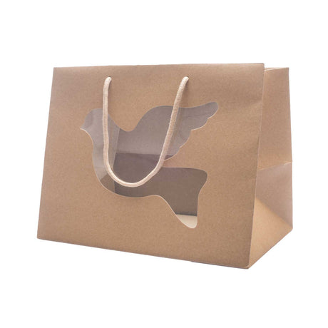 Shopper Pasticceria con Finestra Avana