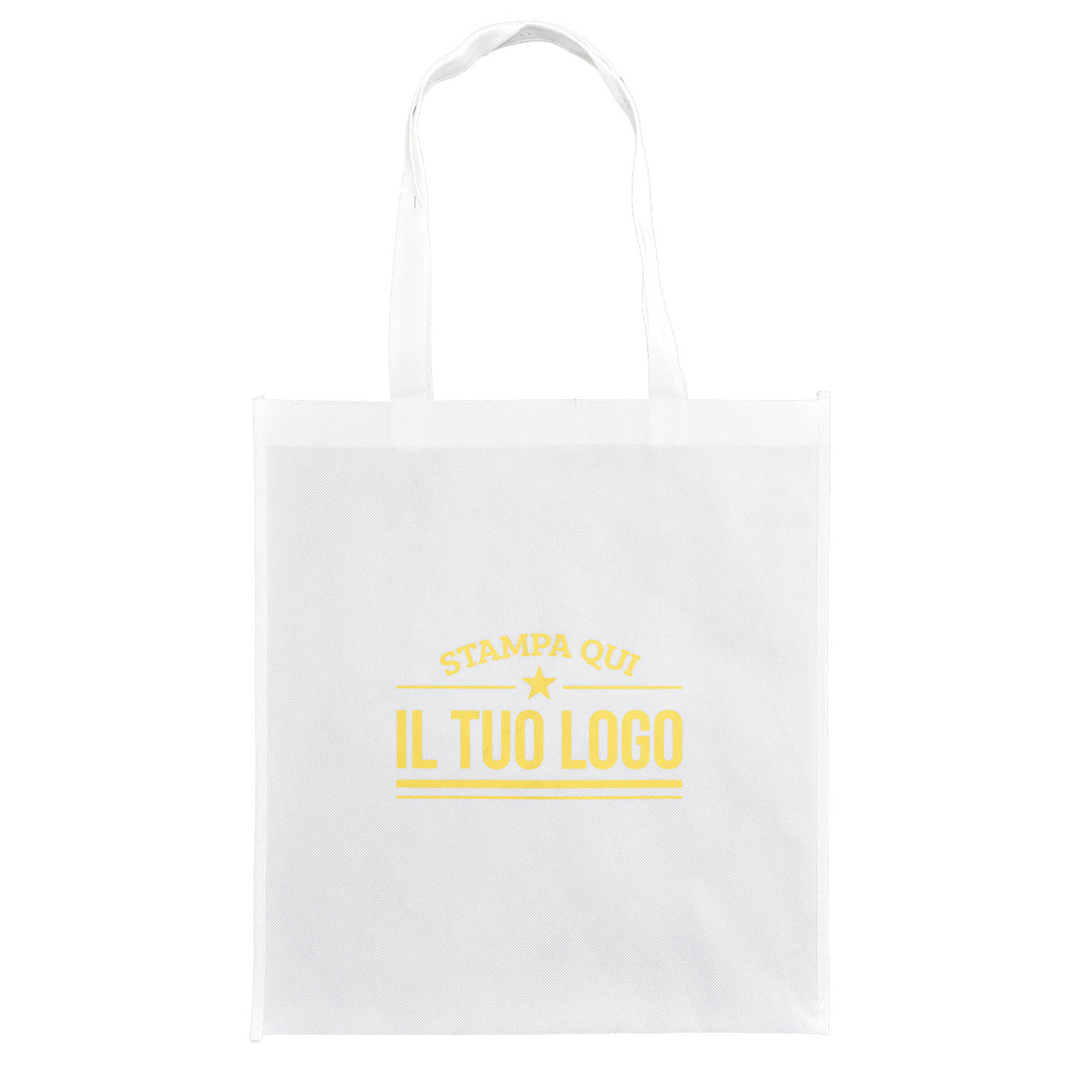 Shopper TNT Personalizzate Manico Lungo