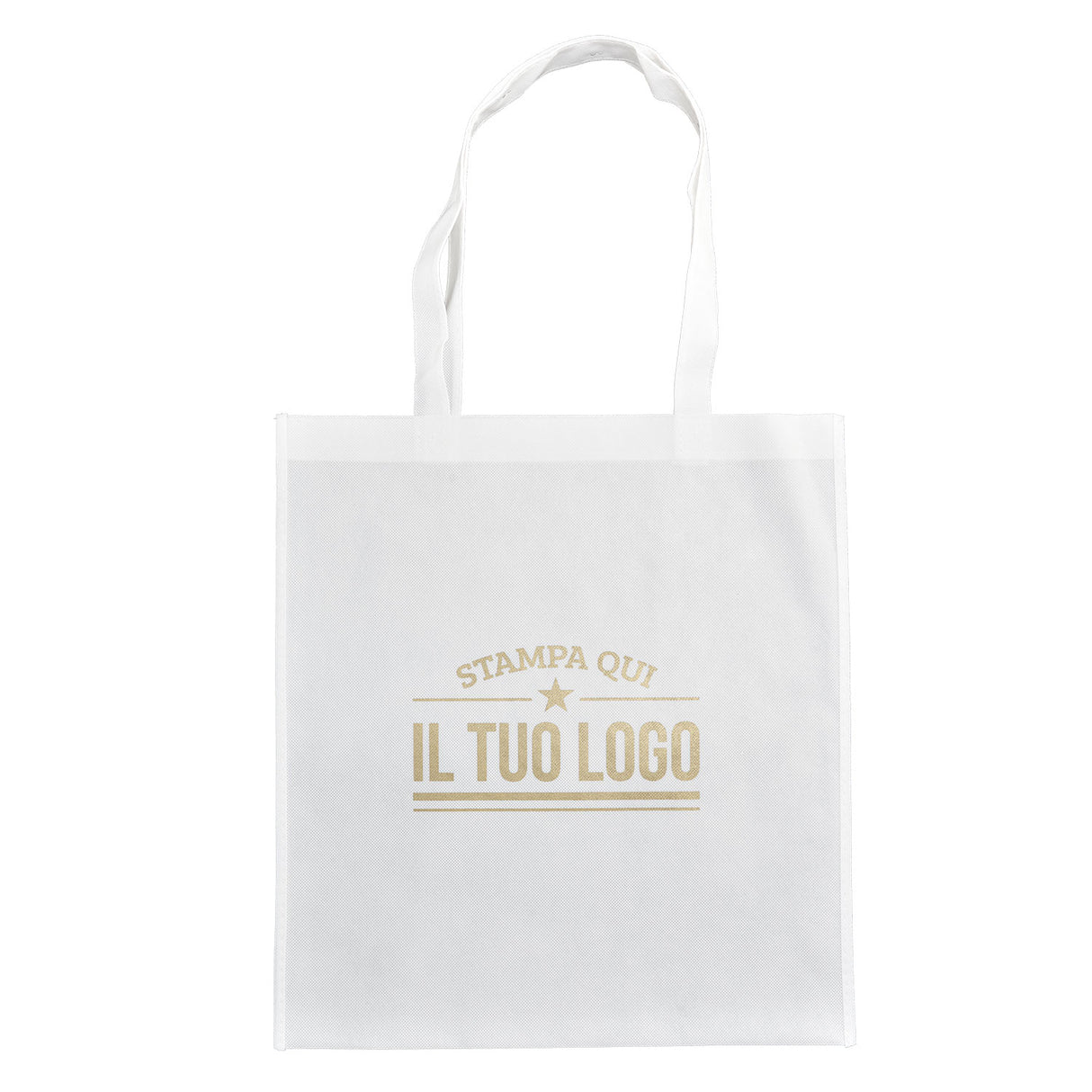 Shopper TNT Personalizzate Manico Lungo