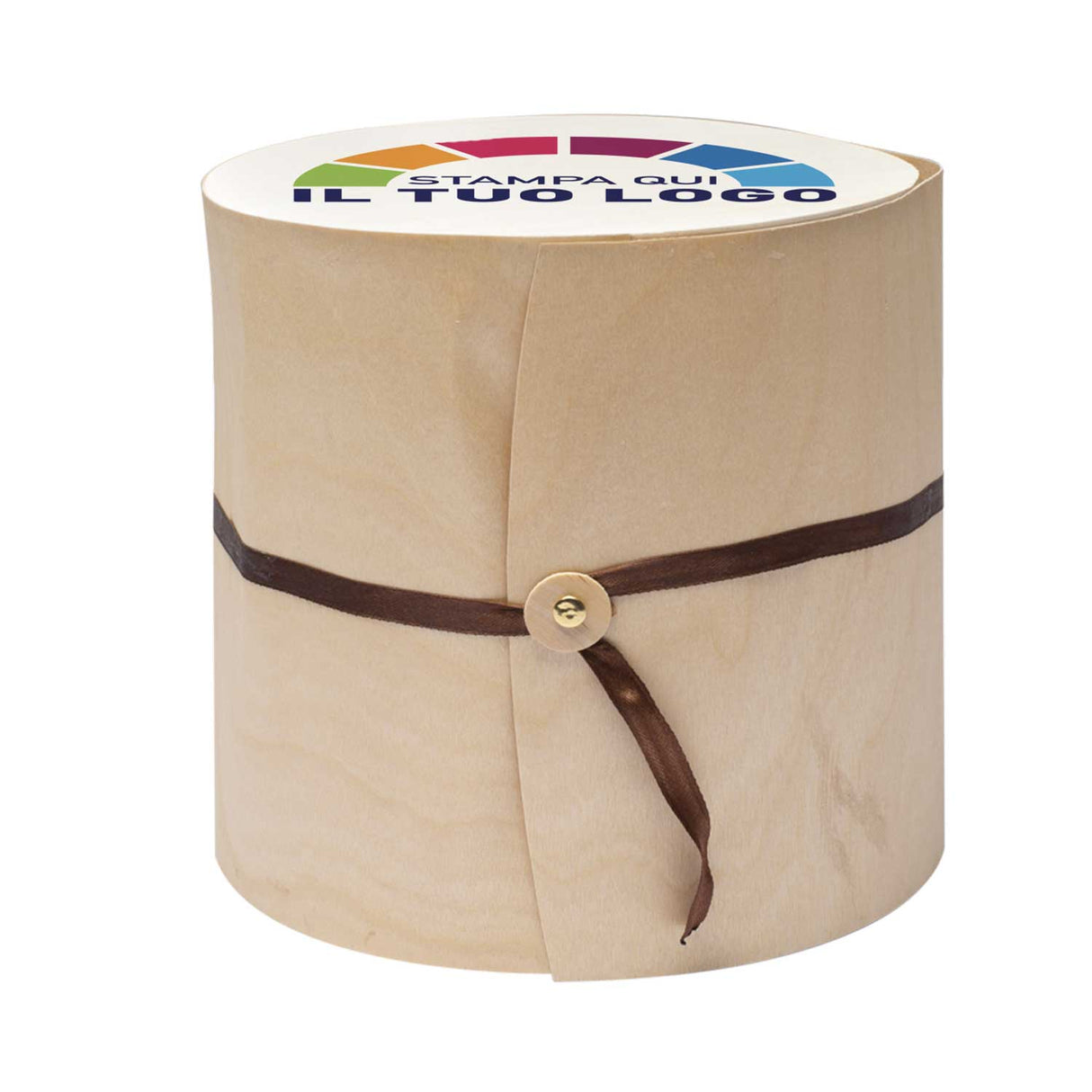 Scatole Legno Personalizzate con Nastro e Apertura Laterale