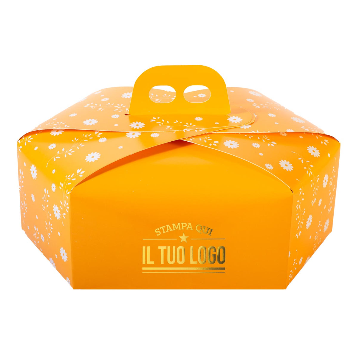 Scatola Colomba Esagonale Margherita Personalizzat