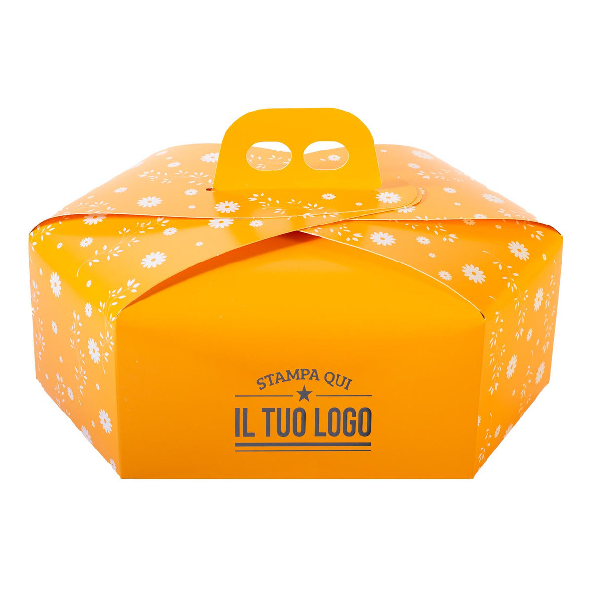 Scatola Colomba Esagonale Margherita Personalizzat