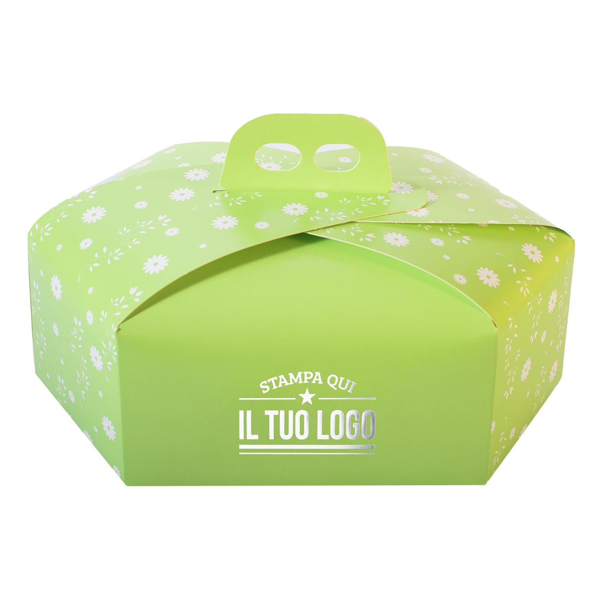 Scatola Colomba Esagonale Margherita Personalizzat