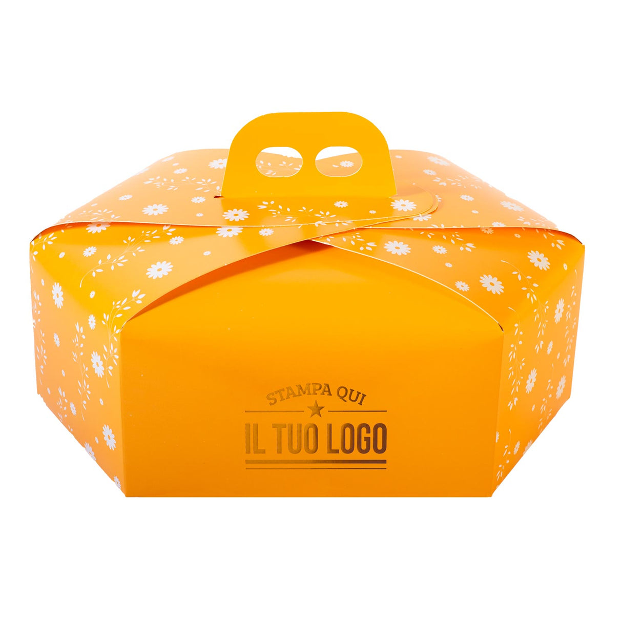 Scatola Colomba Esagonale Margherita Personalizzat