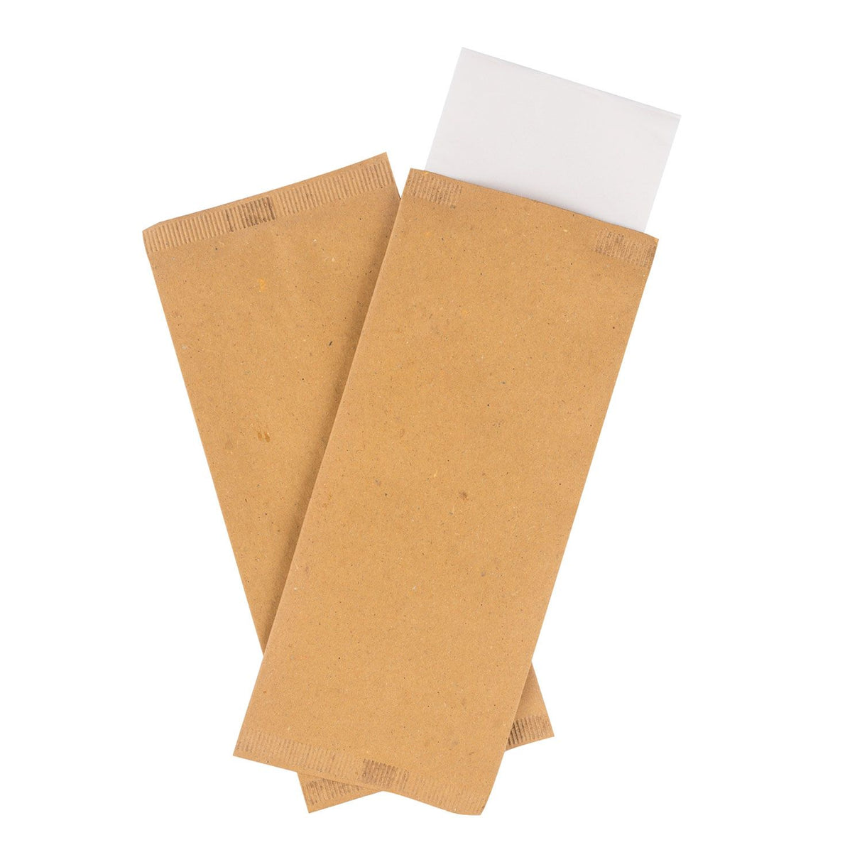 Portaposate cartapaglia con tovagliolo