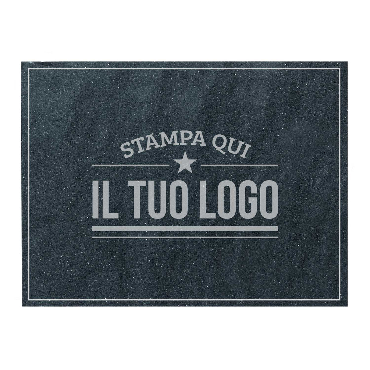 Tovaglietta Carta Antracite Personalizzata 6000 pz